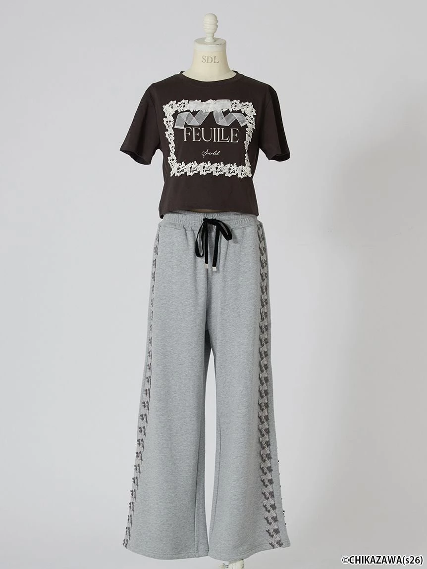 【SNIDEL×近沢レース店】聯名休閒長褲 SWCP264132