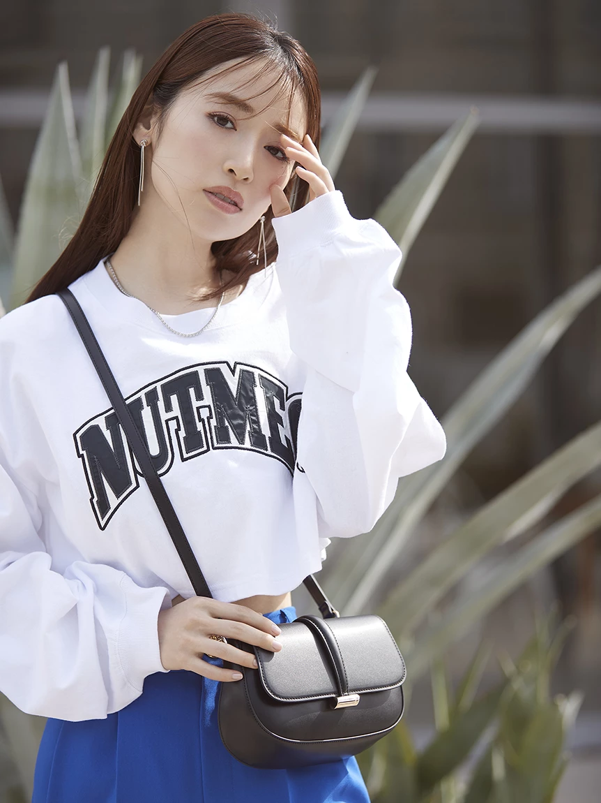 【NUTMEG】短版長袖T-Shirt SWCT232022