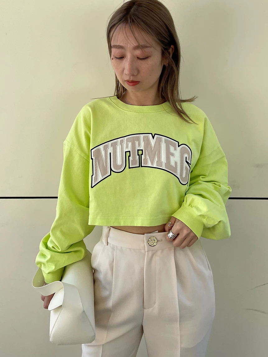 【NUTMEG】短版長袖T-Shirt SWCT232022
