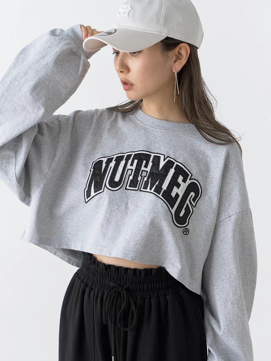 【NUTMEG】短版長袖T-Shirt SWCT232022