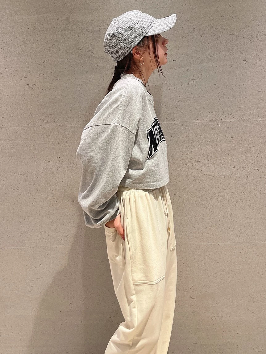 【NUTMEG】短版長袖T-Shirt SWCT232022
