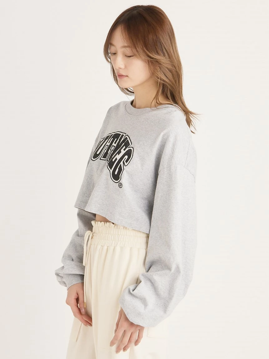 【NUTMEG】短版長袖T-Shirt SWCT232022