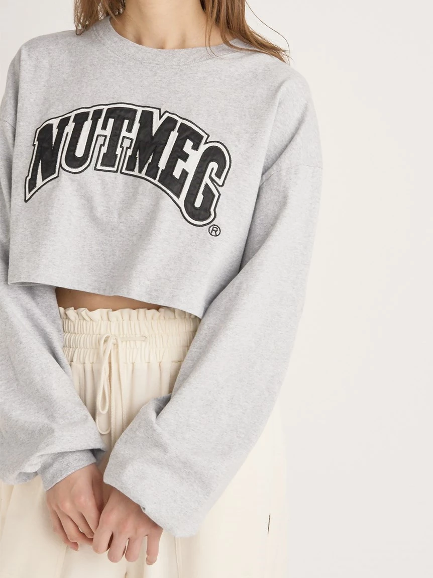 【NUTMEG】短版長袖T-Shirt SWCT232022
