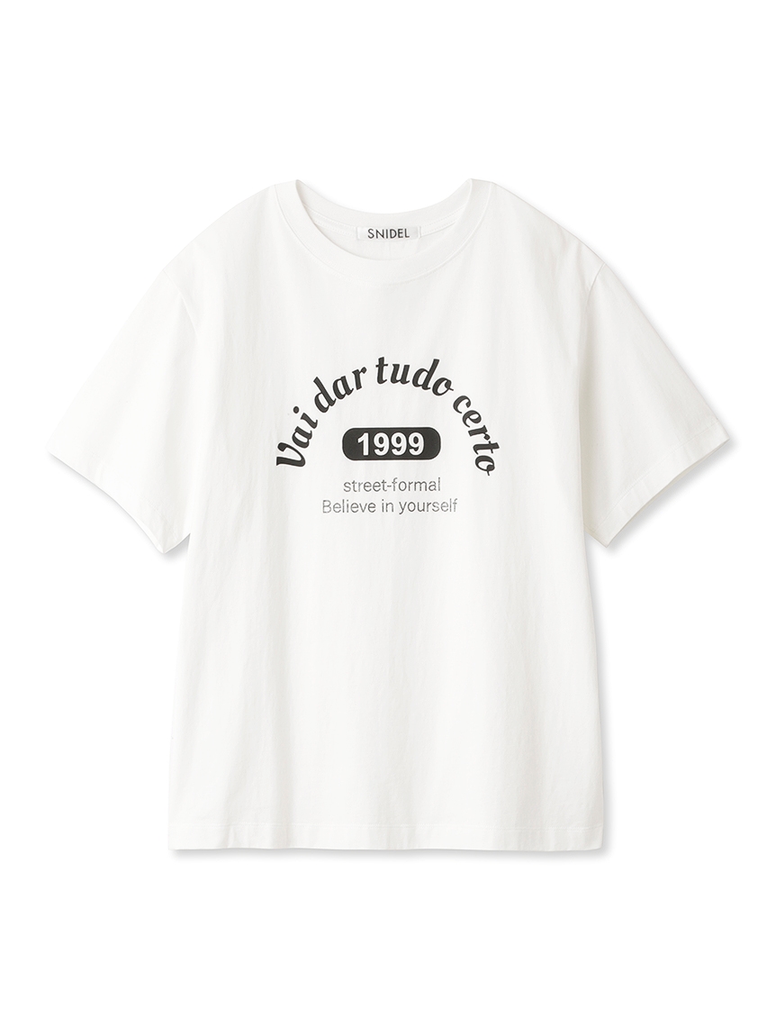 Sustainable ORGANICS LOGO T-Shirt SWCT234046-WHT