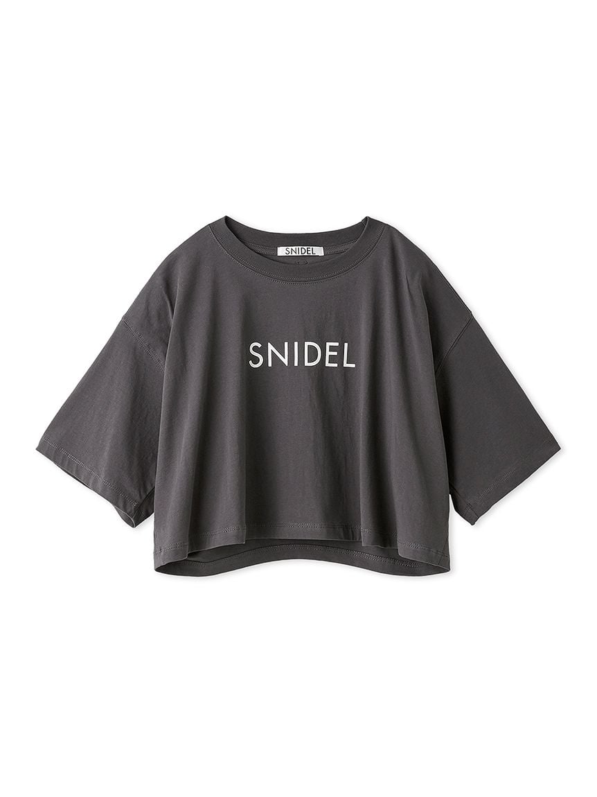 SNIDEL經典LOGO T恤 SWCT251224-GRY