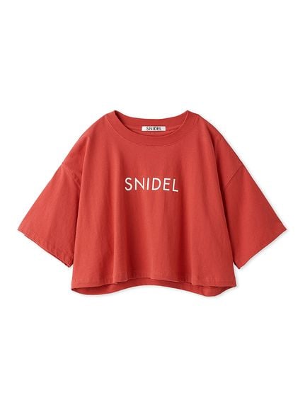 SNIDEL經典LOGO T恤 SWCT251224-RED