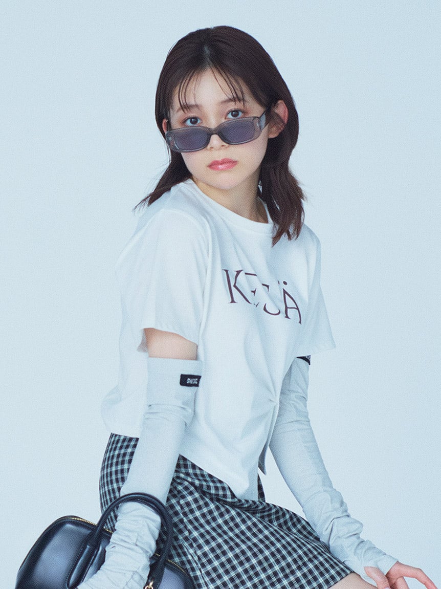 Sustainable 設計Logo T-shirt SWCT254053
