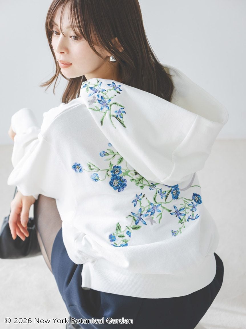 NYBG刺繡連帽休閒上衣 SWCT261098