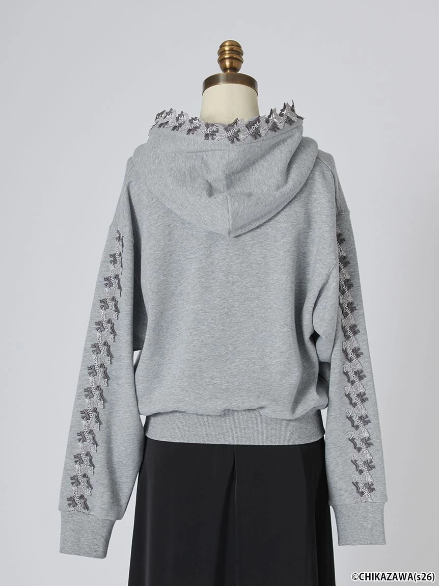 【SNIDEL×近沢レース店】聯名連帽上衣 SWCT264120