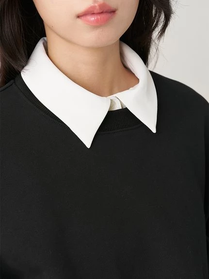 刺繡蝴蝶結休閒上衣 SWCT264254