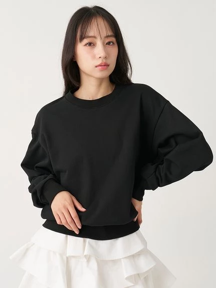 刺繡蝴蝶結休閒上衣 SWCT264254
