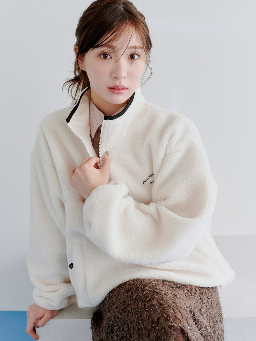 半拉鍊休閒上衣 SWFB254259