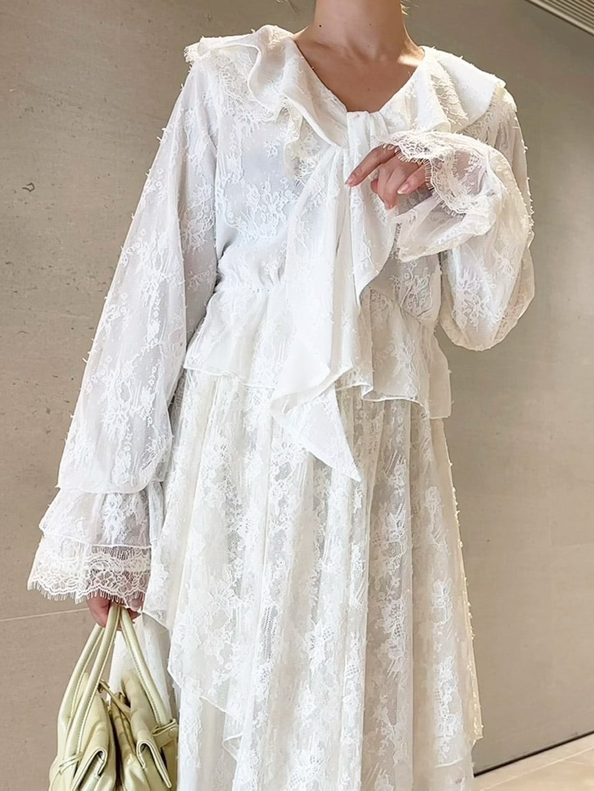 Sustainable 多款荷葉邊襯衫 SWFB261006