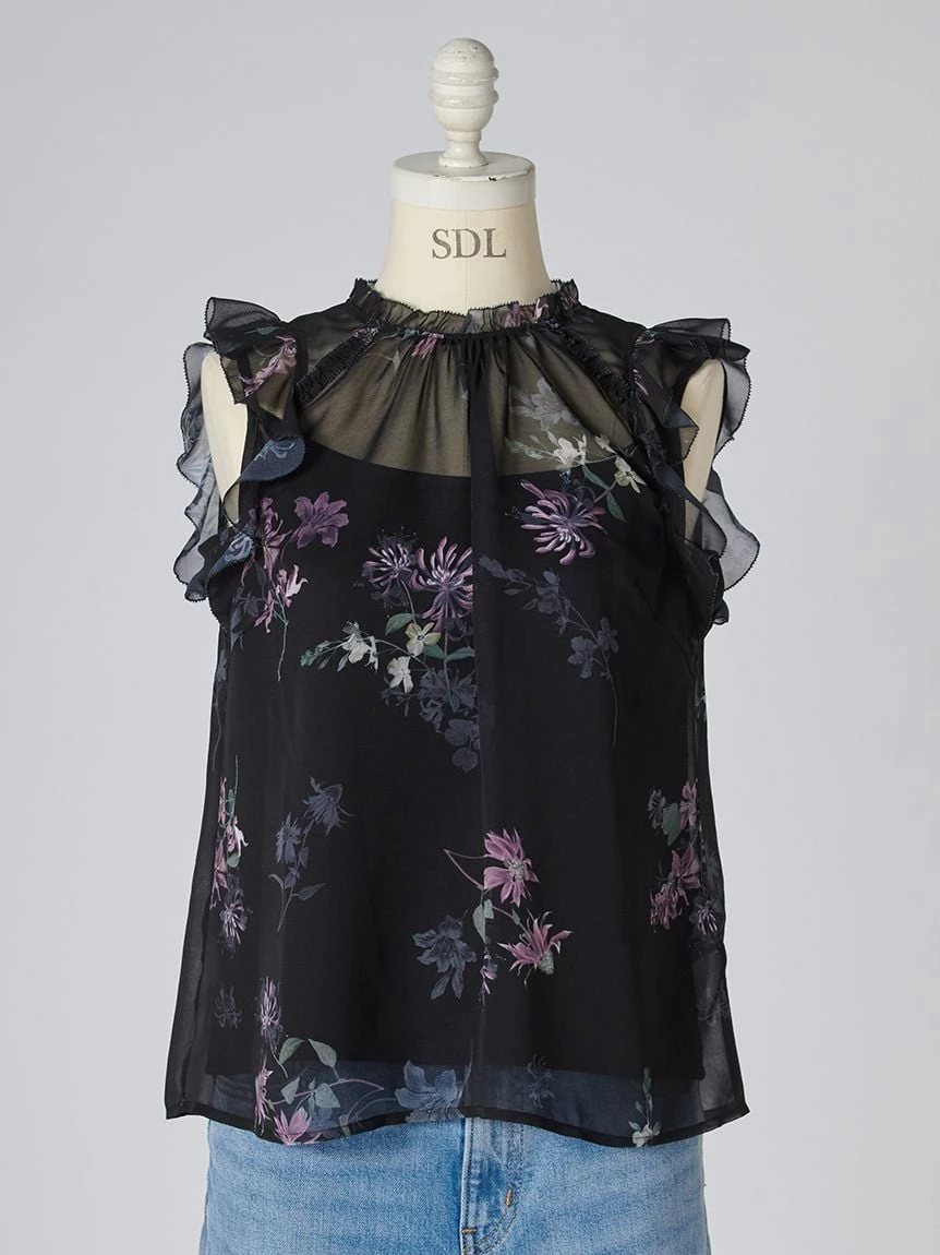 花卉印花無袖上衣 SWFB264033
