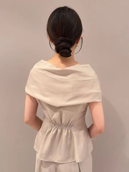 【Washable/可成套搭配】蝴蝶結無袖上衣 SWFB264265