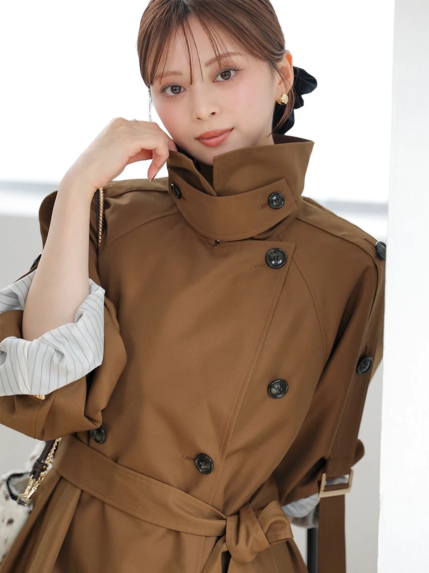 中長版風衣外套 SWFC264229
