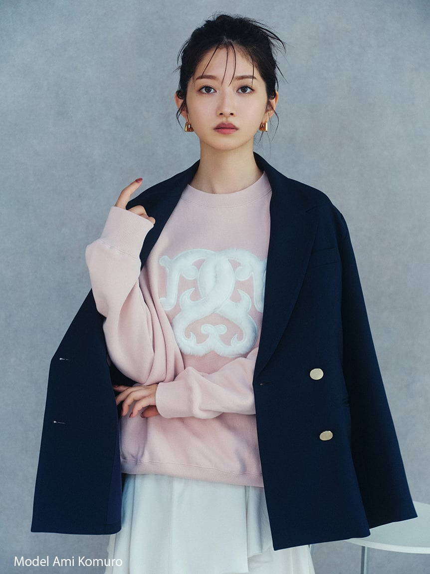 Sustainable金屬釦剪裁西裝外套 SWFJ254152