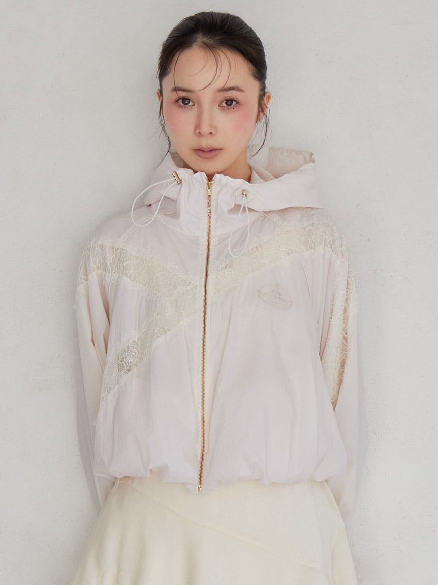 【Chacott】聯名尼龍蕾絲夾克外套 SWFJ261105