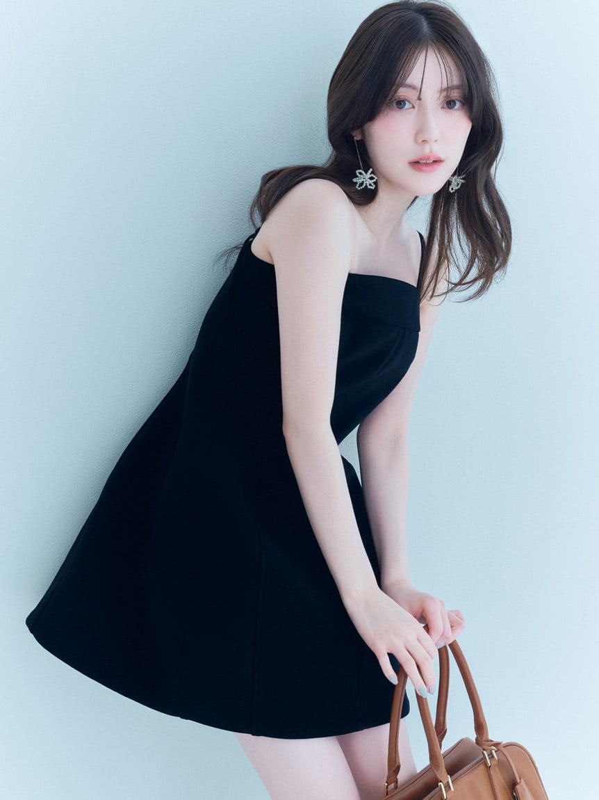 平口迷你連身裙 SWFO261138