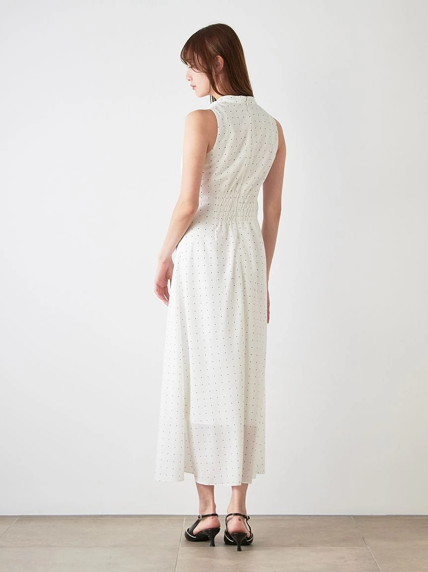 削肩垂墜連身裙 SWFO261142