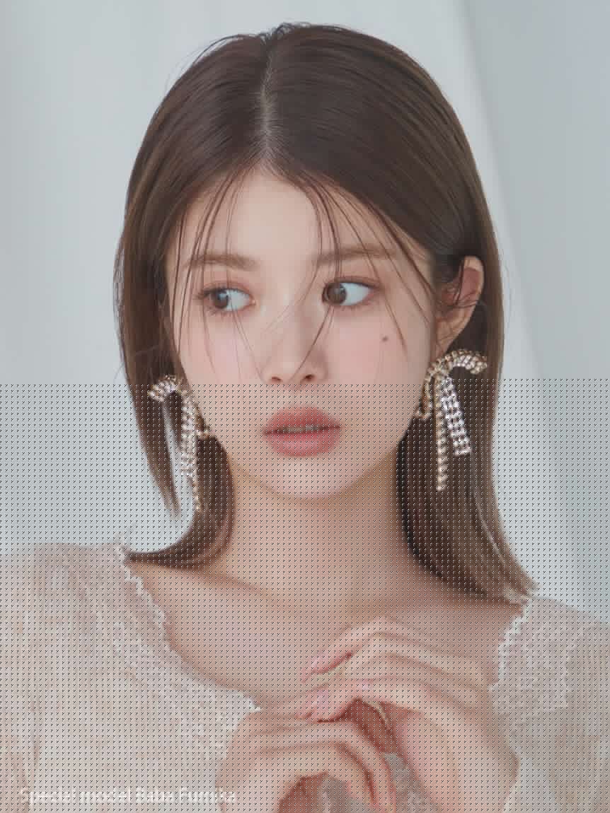 垂墜寶石蝴蝶結耳環 SWGA255661