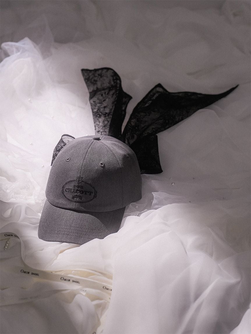 【Chacott】聯名蝴蝶結綁帶棒球帽 SWGH261626