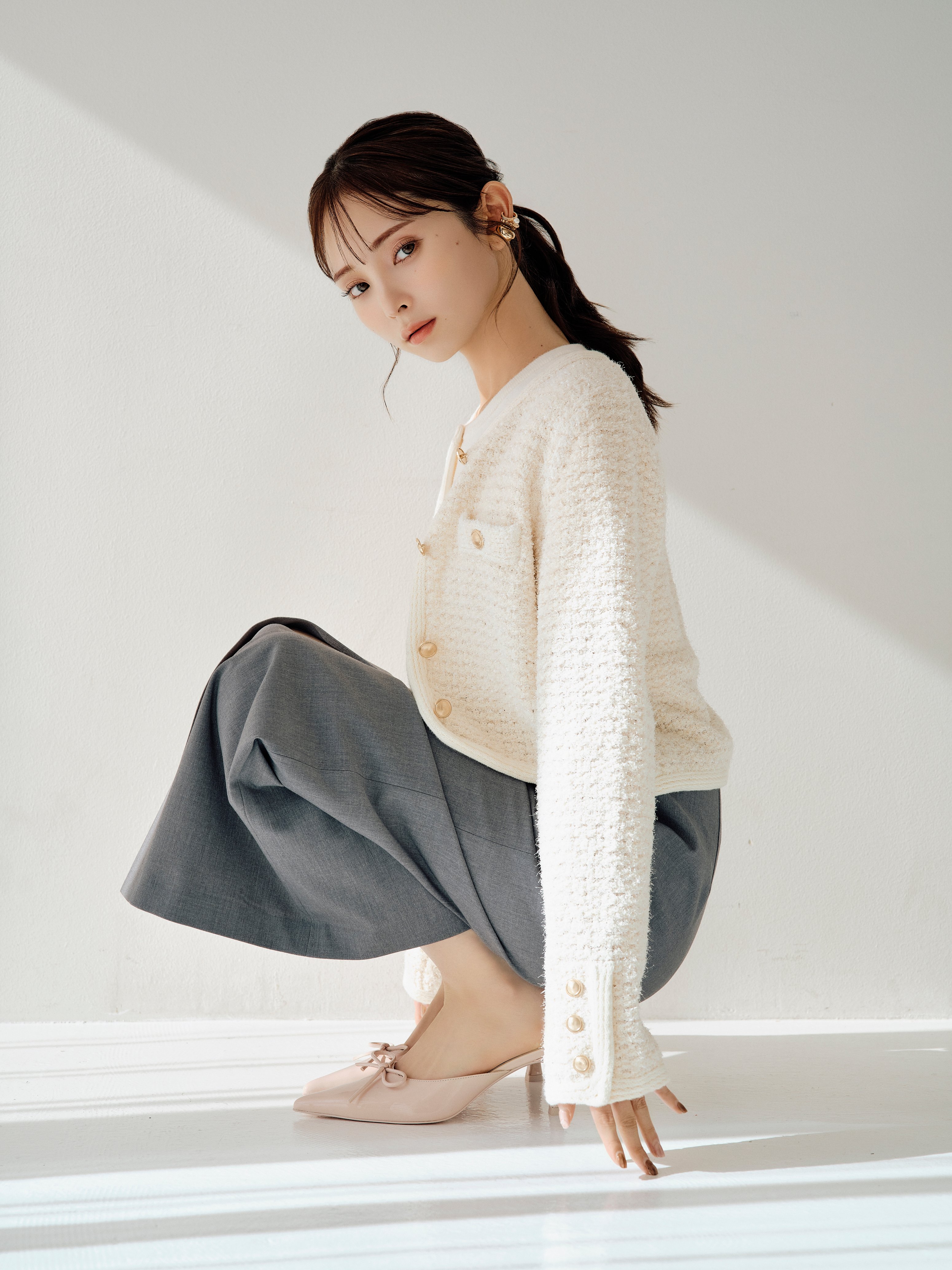 蝴蝶結高跟涼鞋 SWGS251627