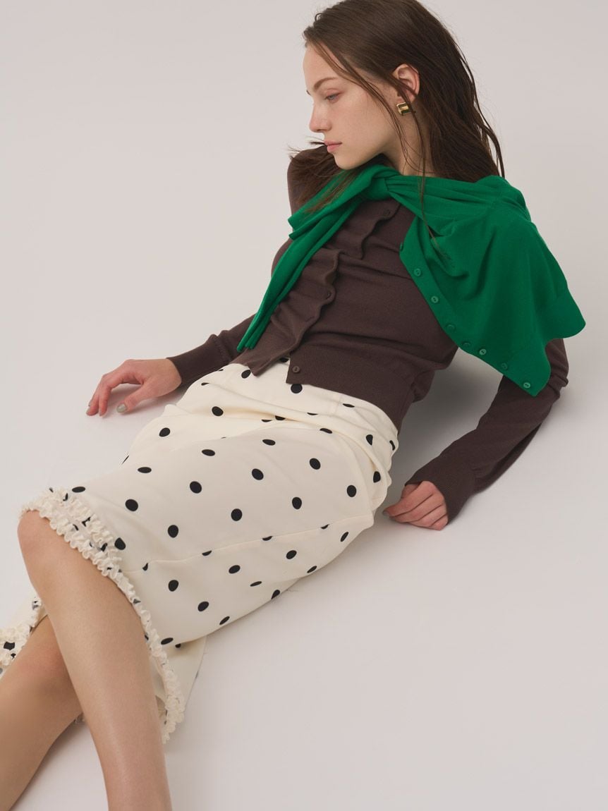 針織層次開襟外套 SWNT261185