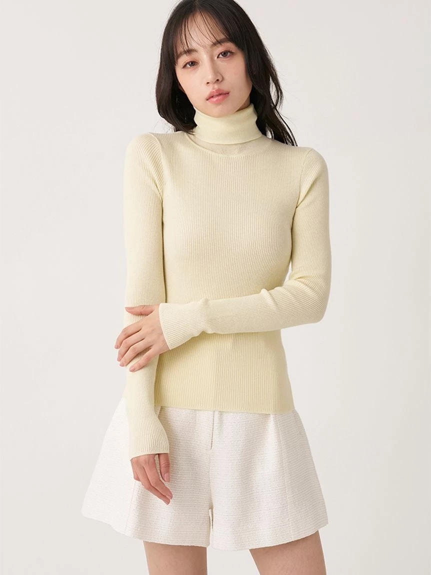 【WARM】THERMO TECH高領針織上衣 SWNT264184